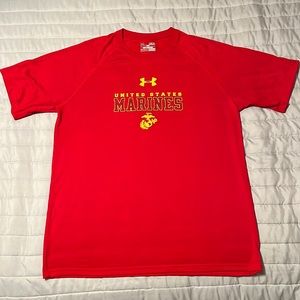 Marine corps under armour shirt.